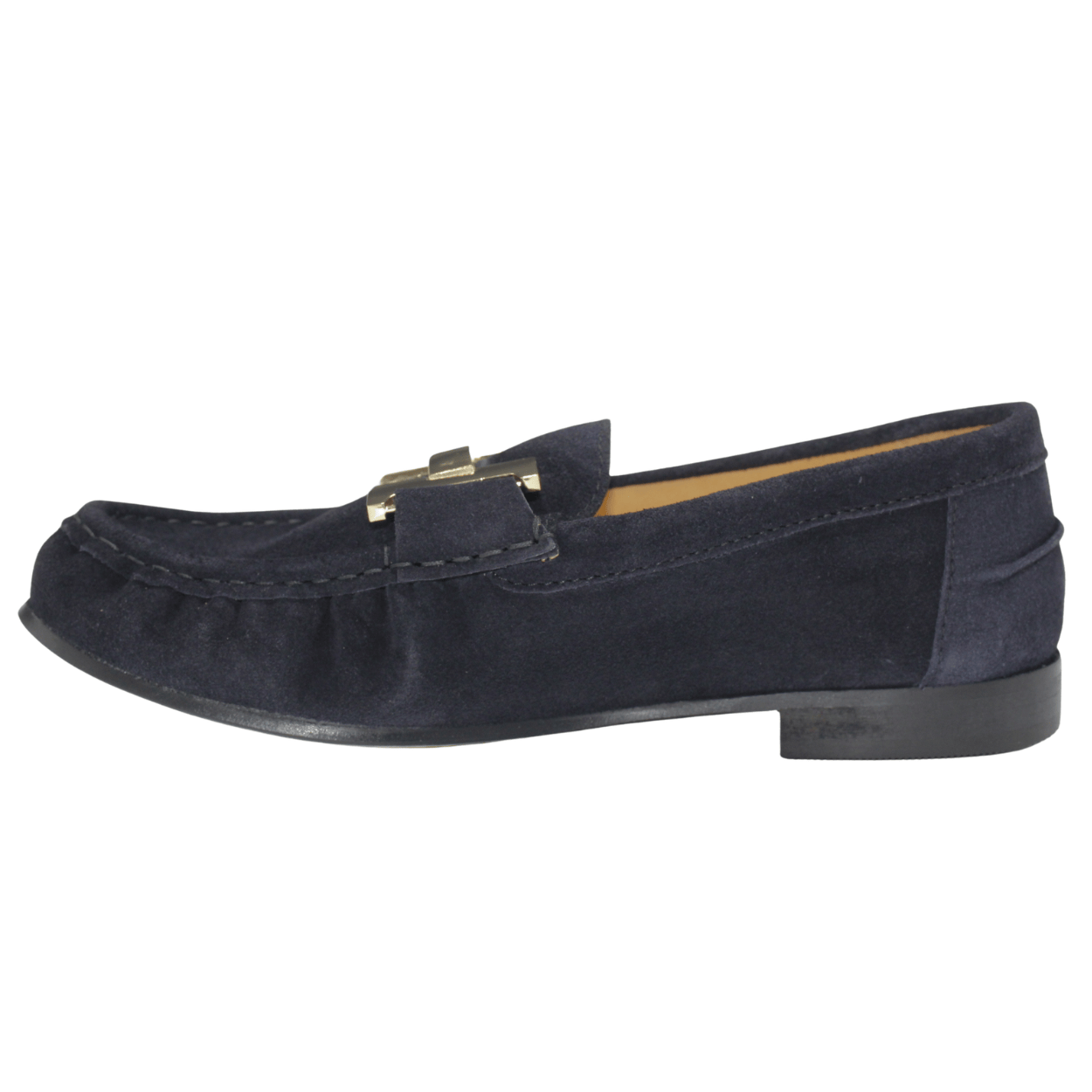 navy suede