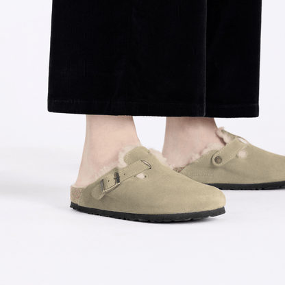 taupe suede
