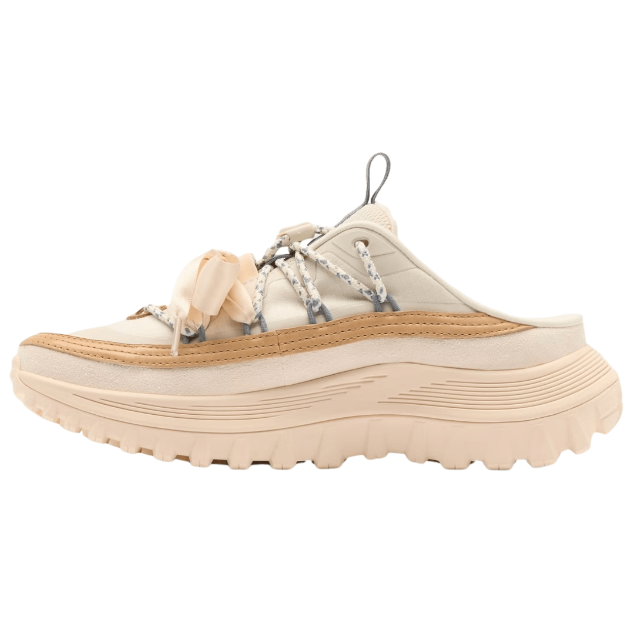 white peach/chalk