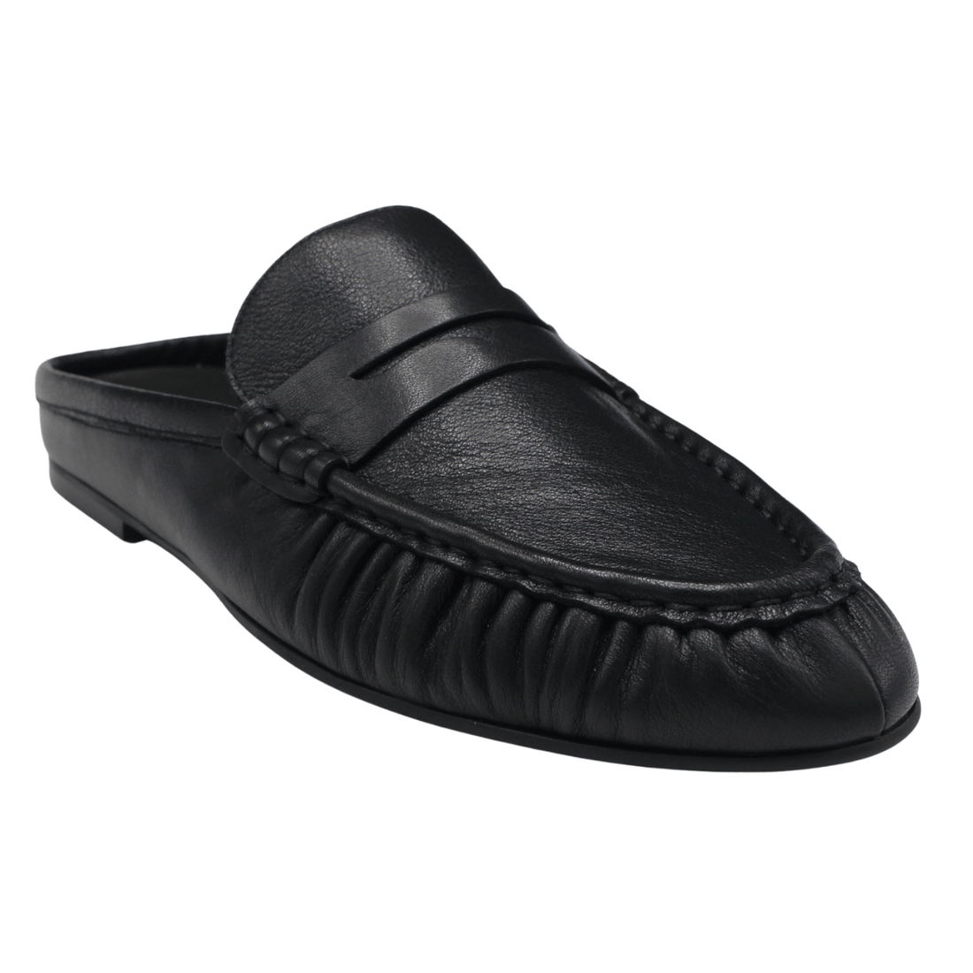 Inuovo Bonnie Loafer Mule, Black – alternate view