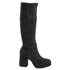 black suede