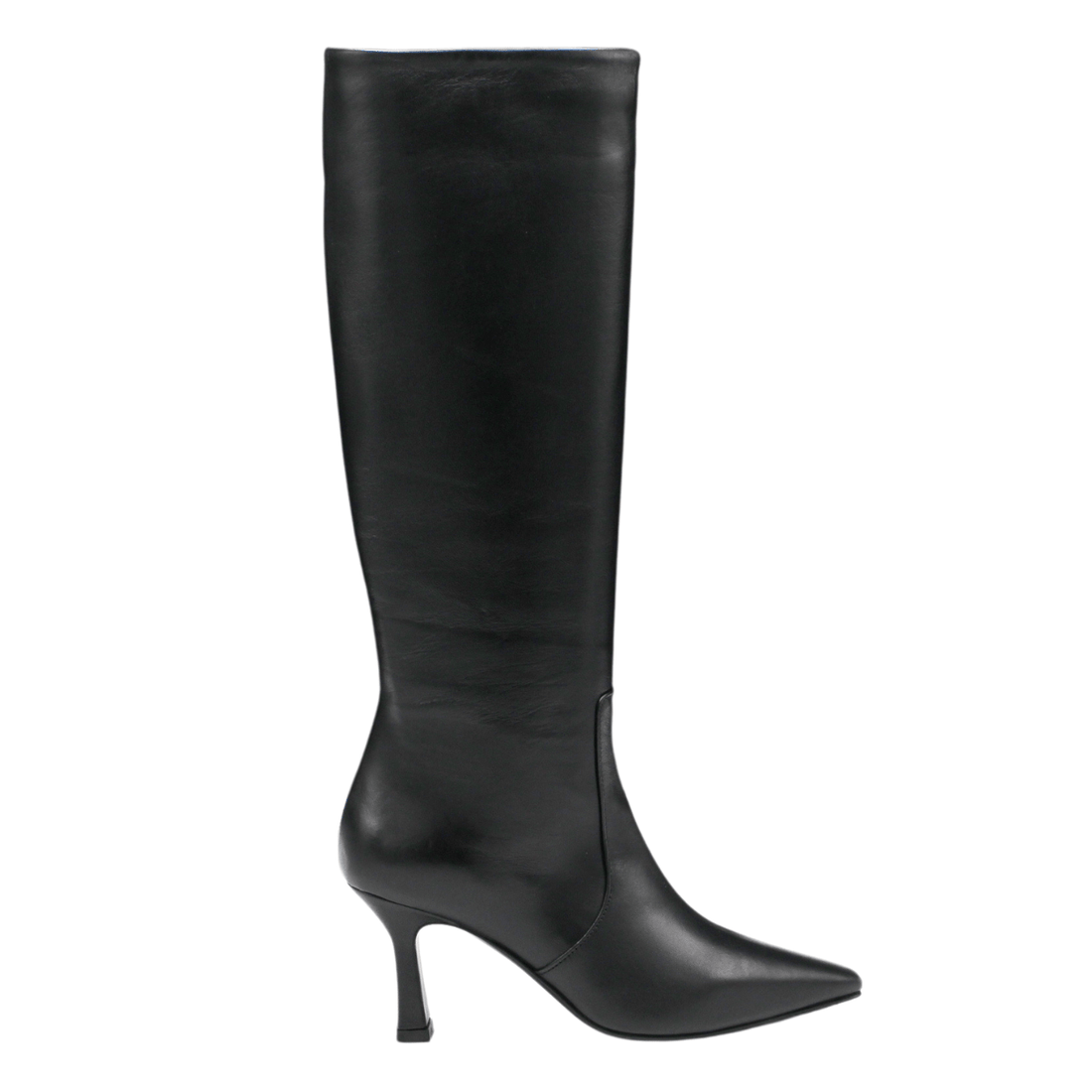 black leather