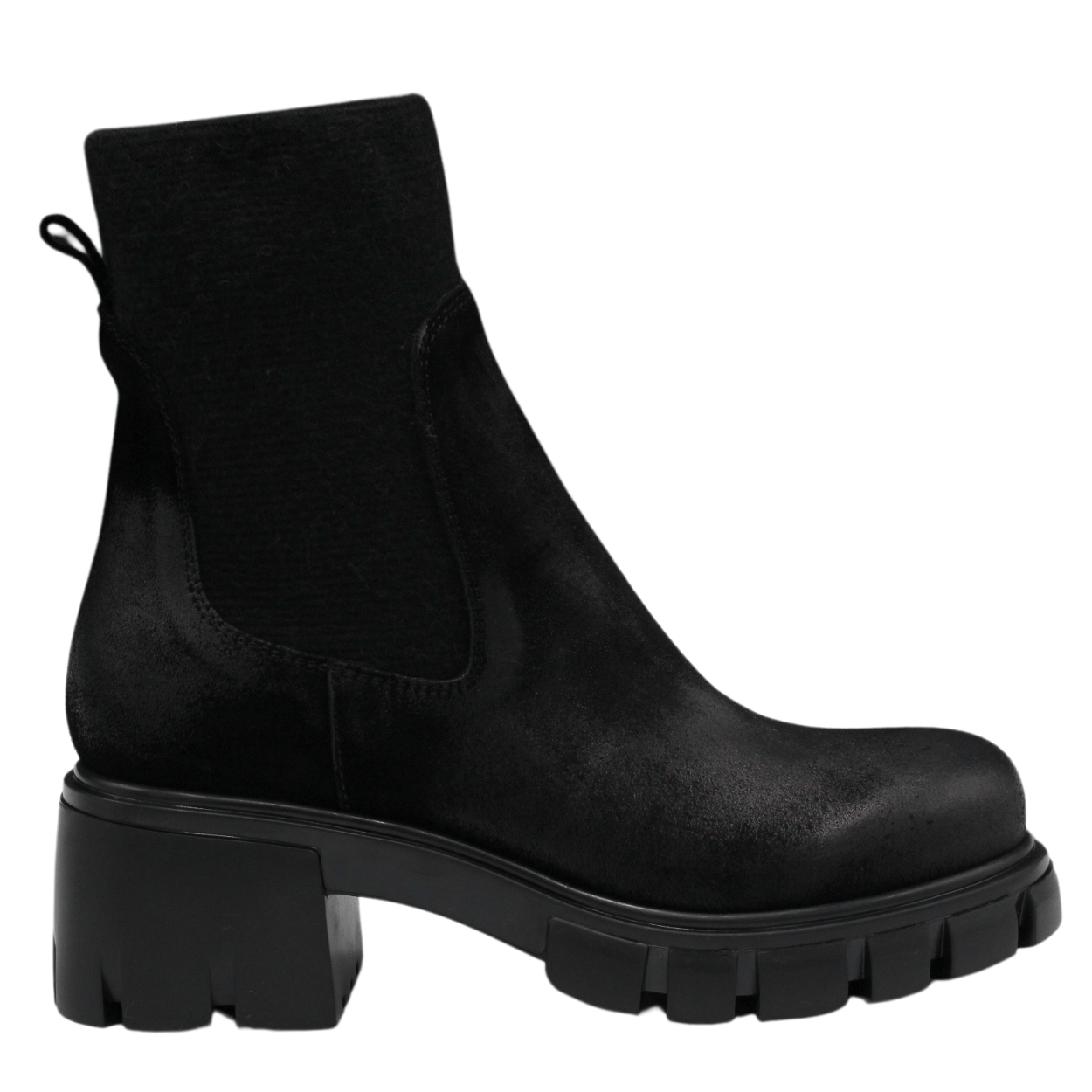 black suede