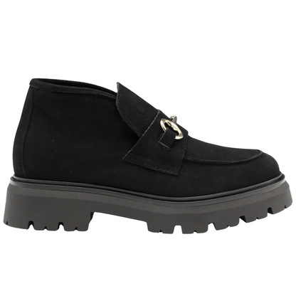 black suede