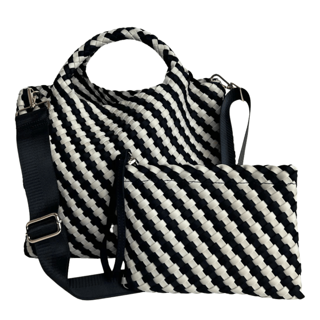 Lily Woven Neoprene Tote Bag