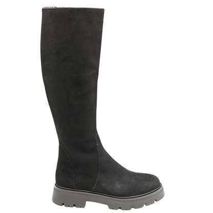 black suede