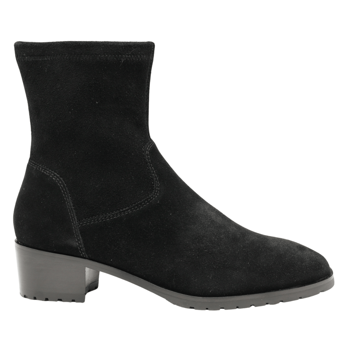 black suede
