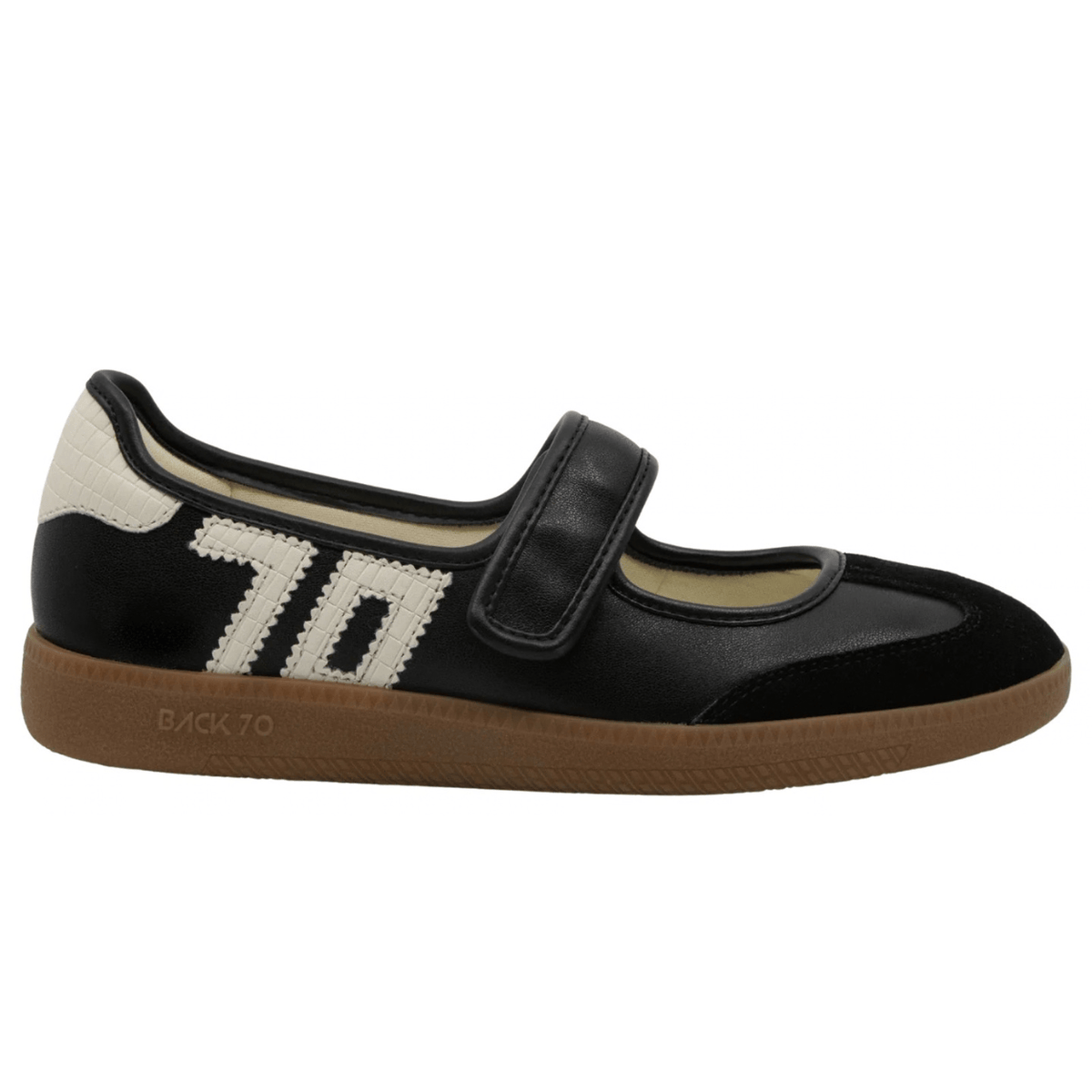 Back 70 Aya Mary Jane Sneaker, black milk – view 6