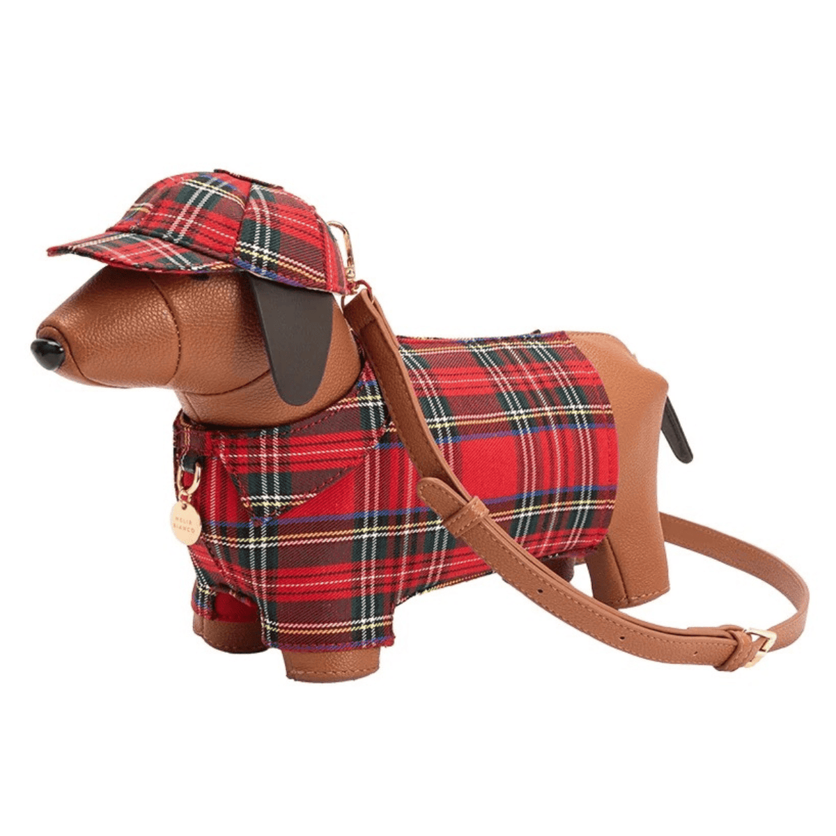 Melie Bianco Dog Plaid Crossbody, plaid – view 2
