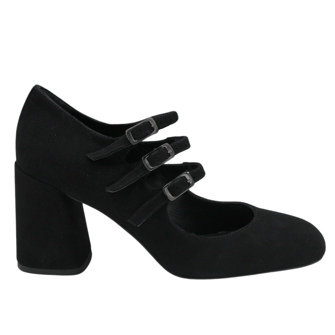 black suede