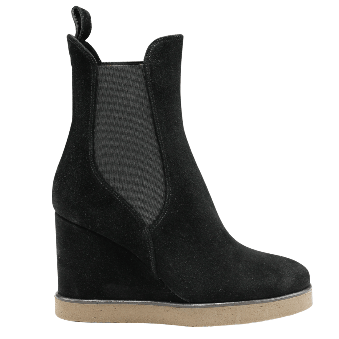 black suede