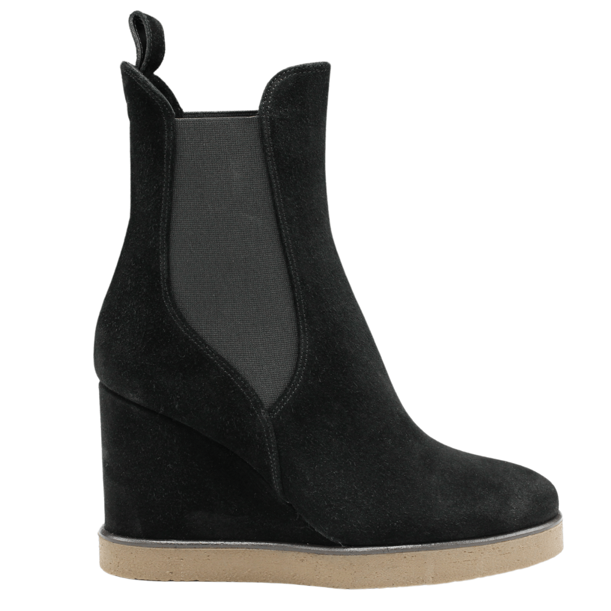 black suede