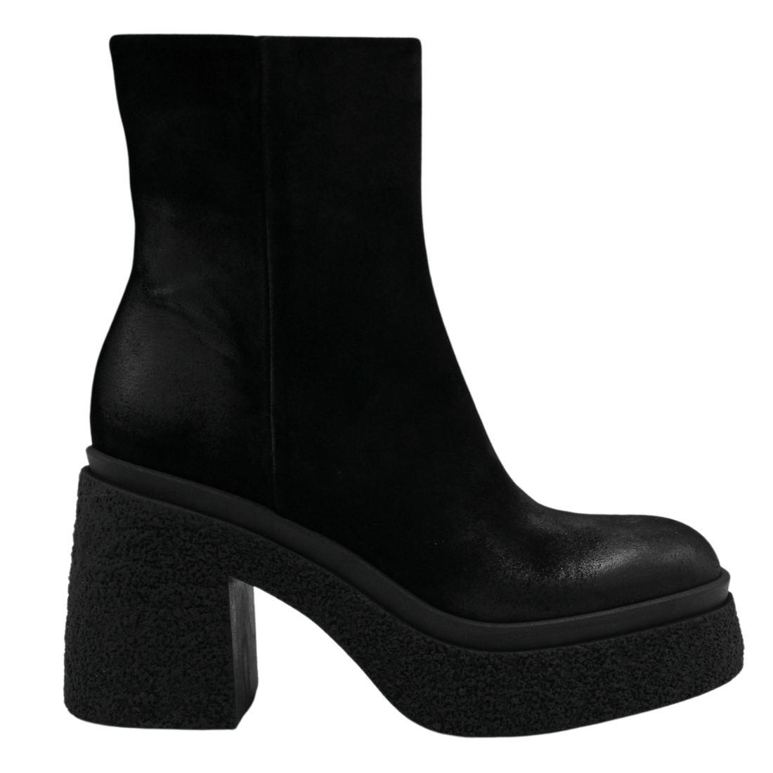 black suede