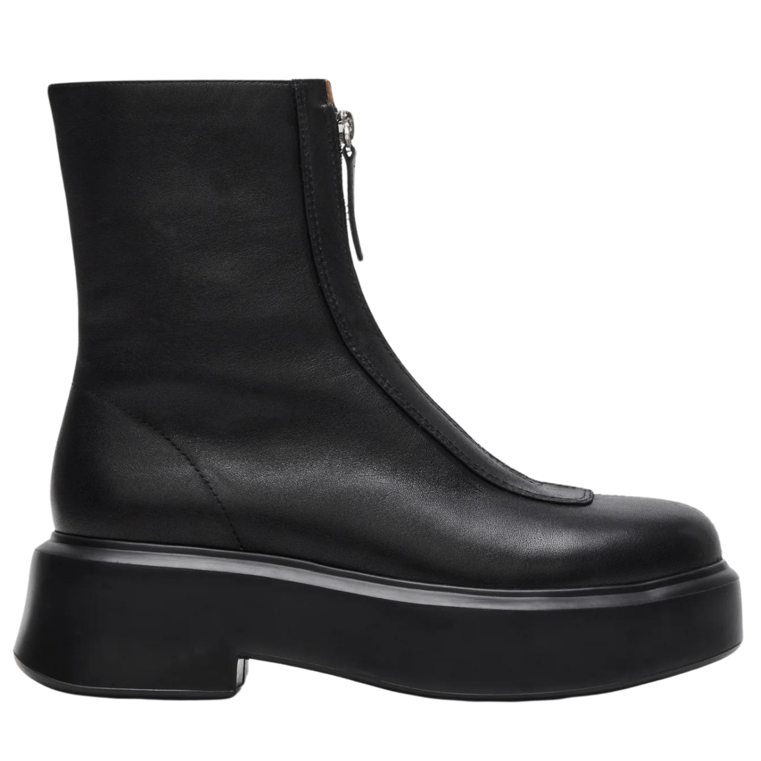 black leather