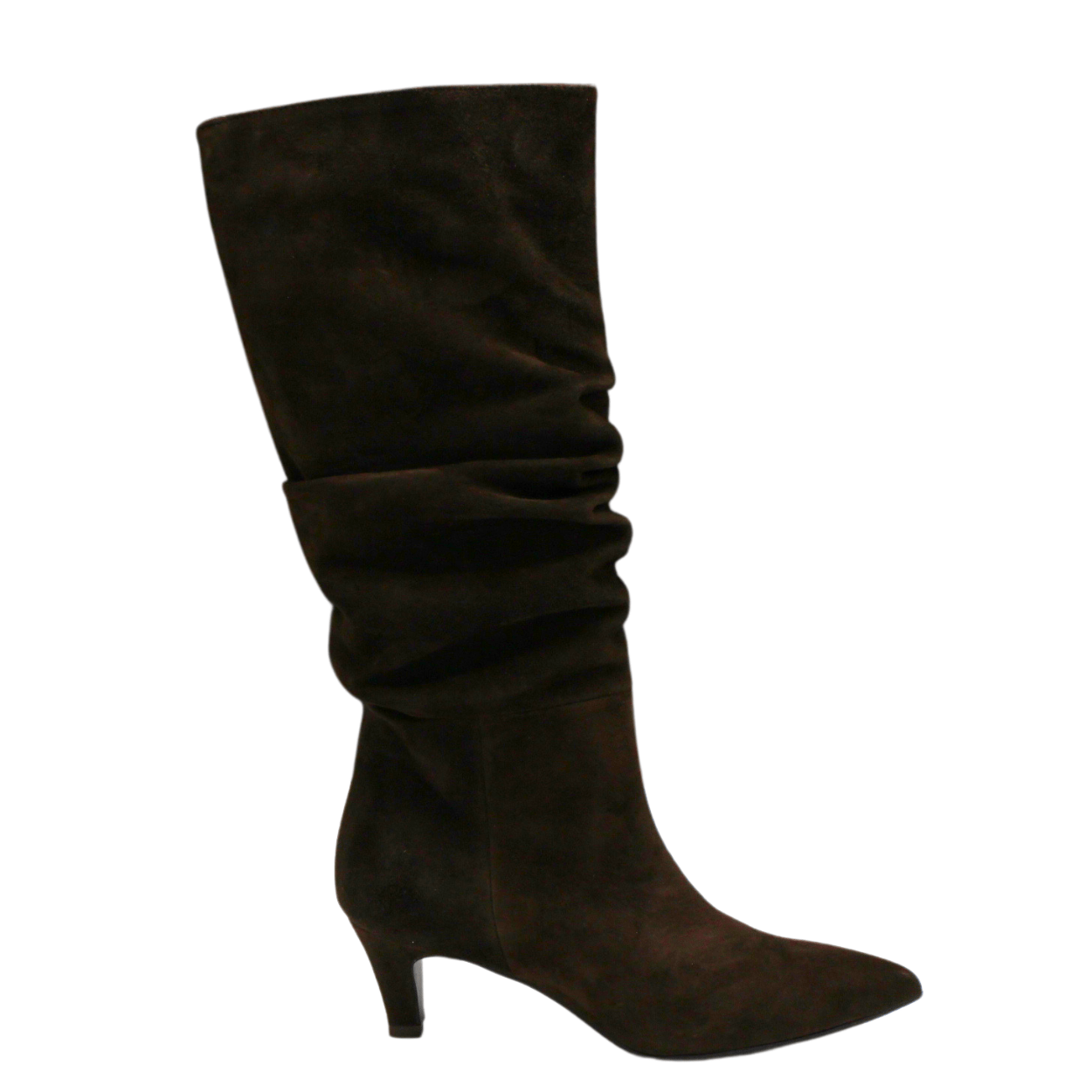 brown suede