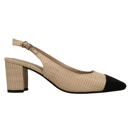 beige/black