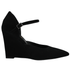black suede