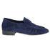 navy suede