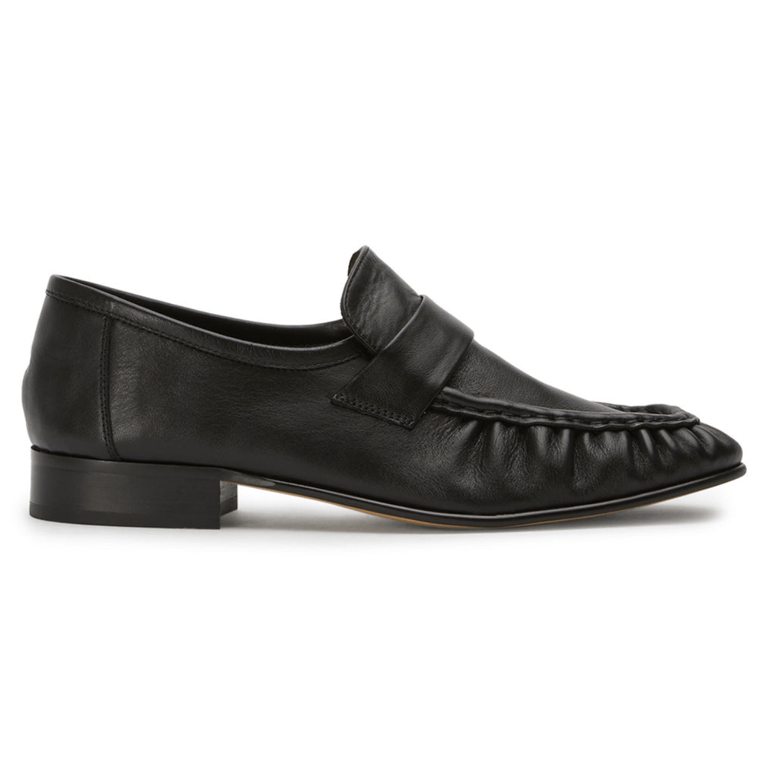 black leather