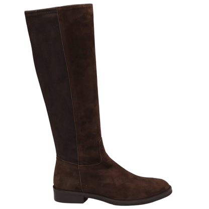 brown suede