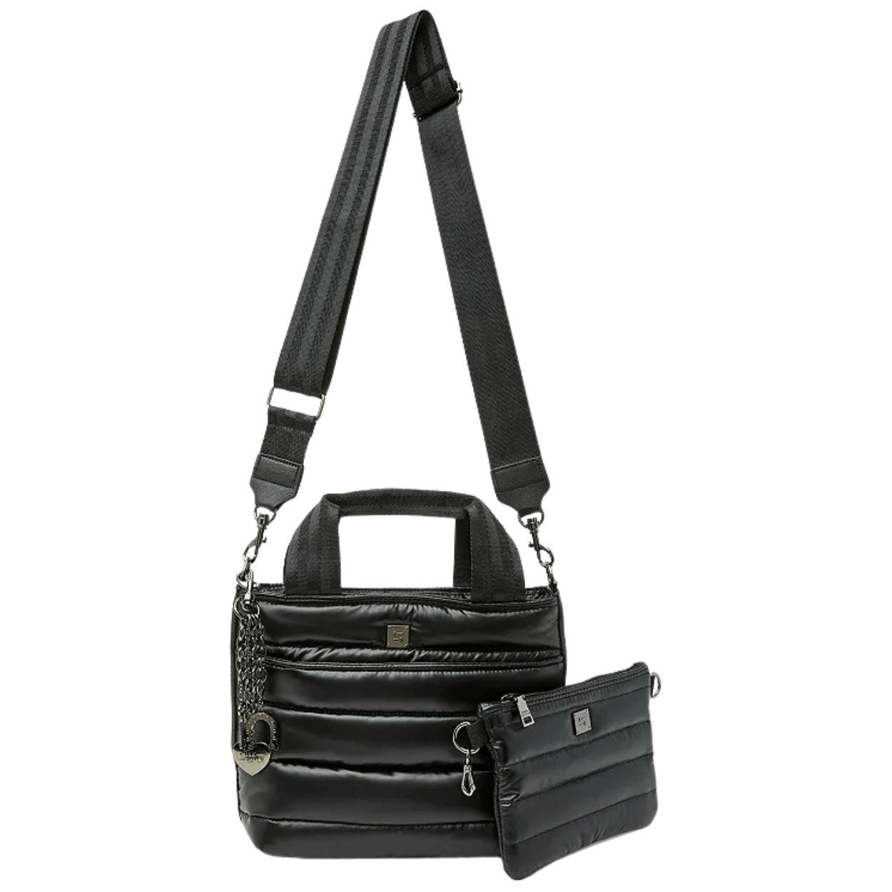 Escapade Quilted Crossbody Tote