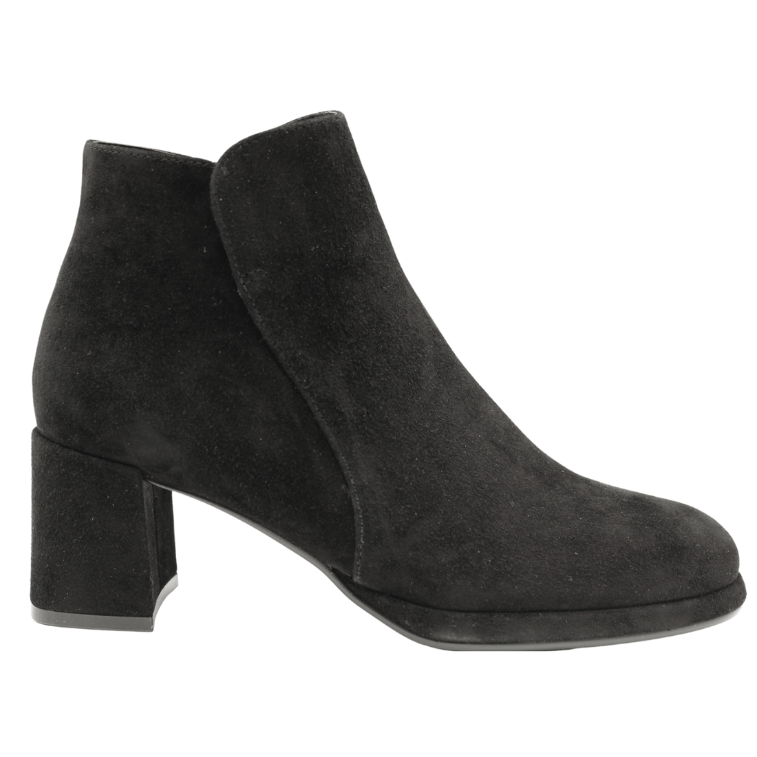 Priori Apollo Suede Bootie, Black Suede