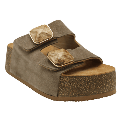 taupe suede