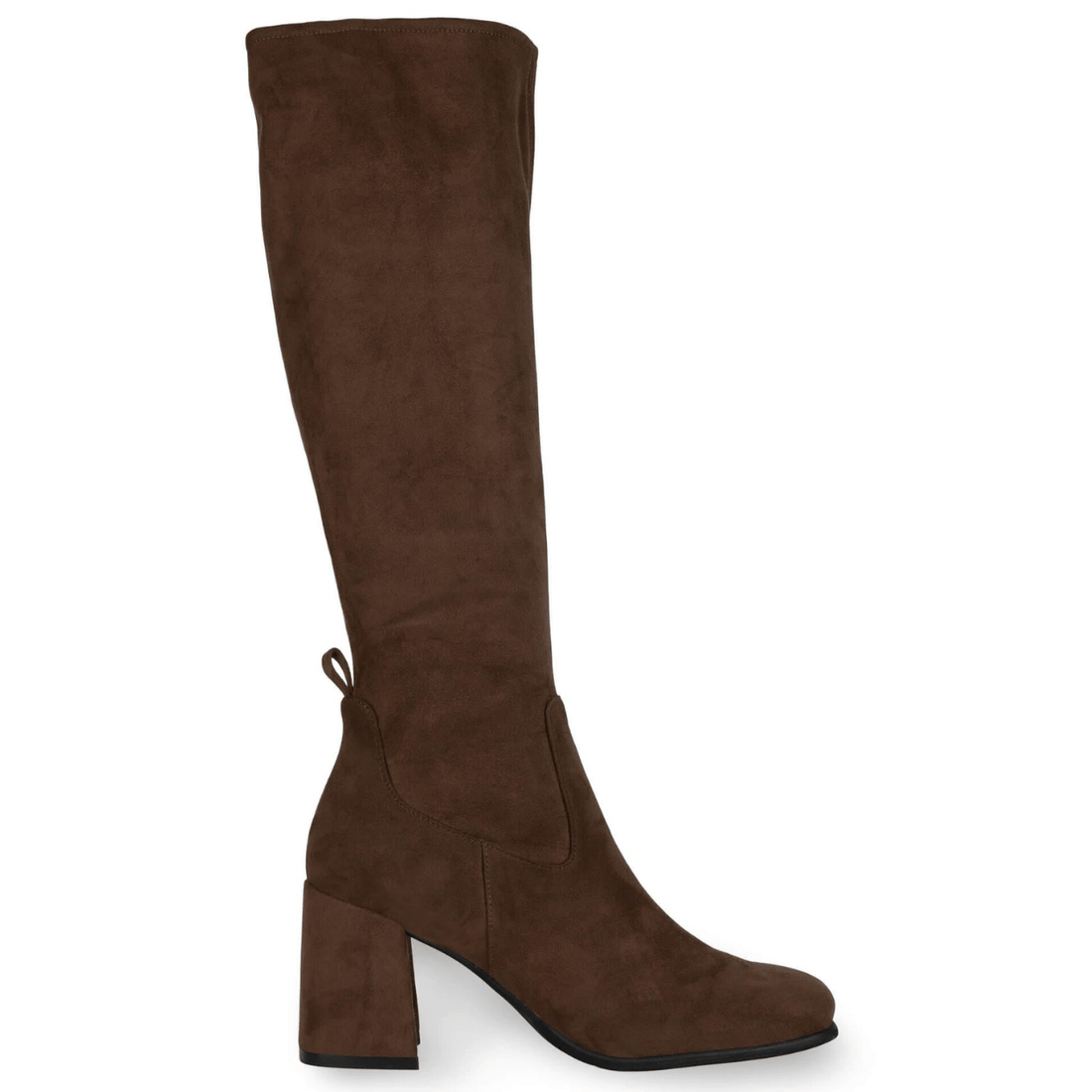 brown suede