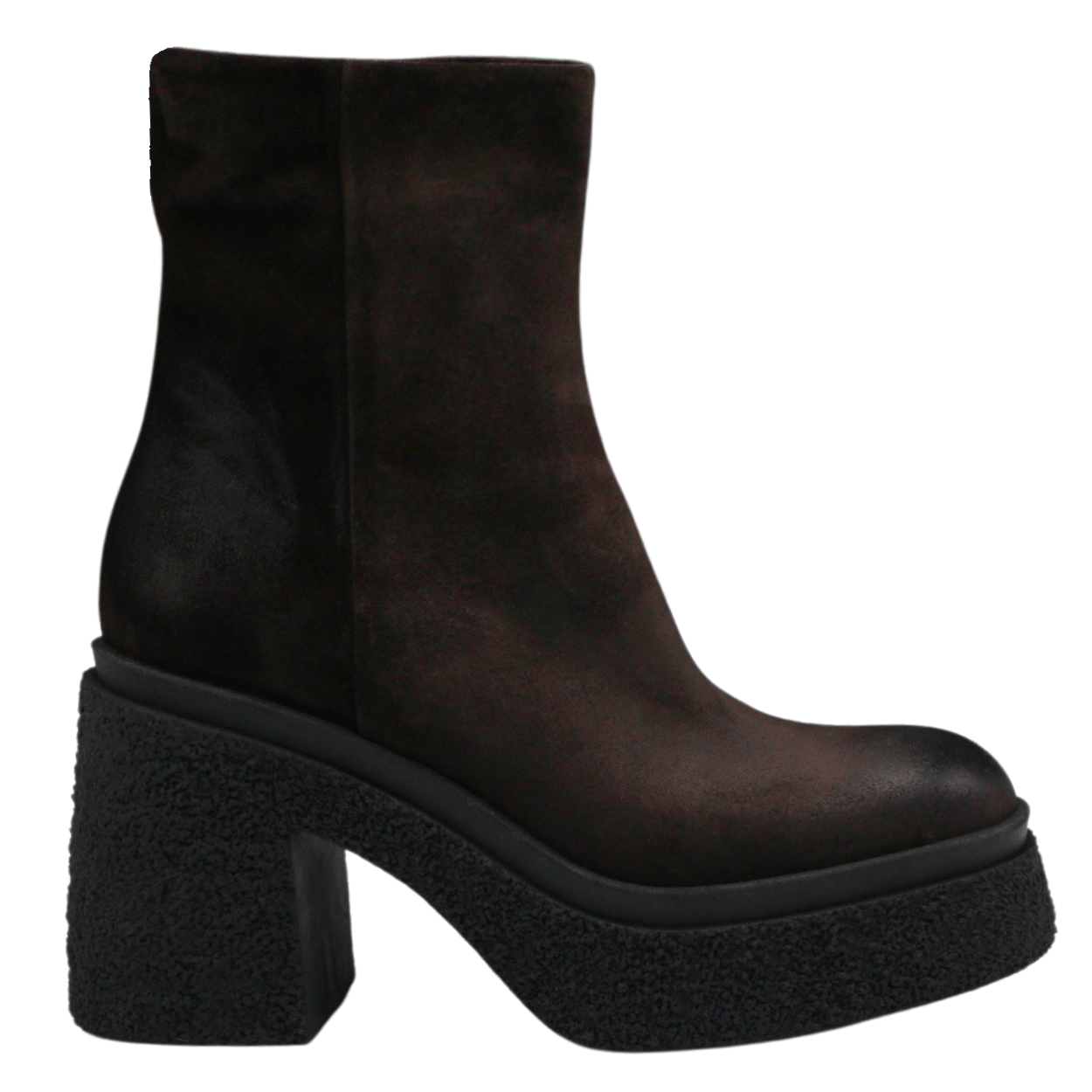 brown suede