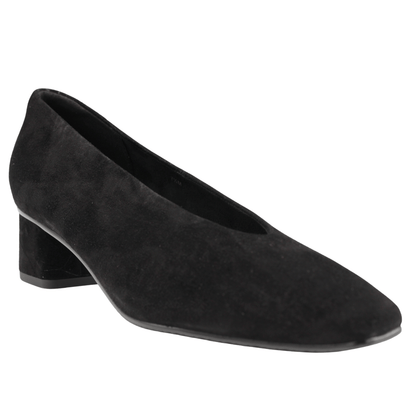 black suede