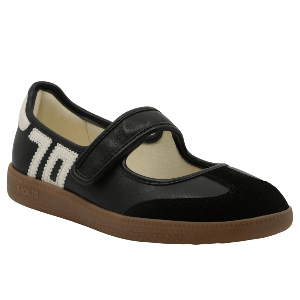 Back 70 Aya Mary Jane Sneaker, black milk – view 7