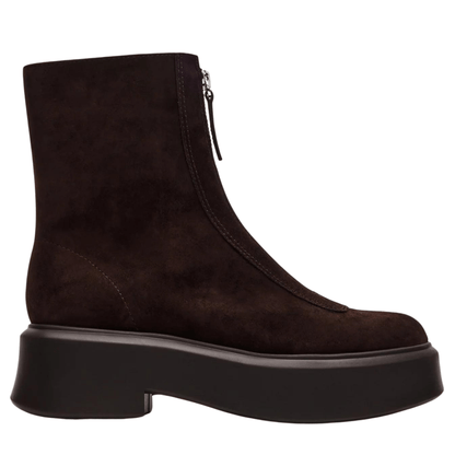 brown suede
