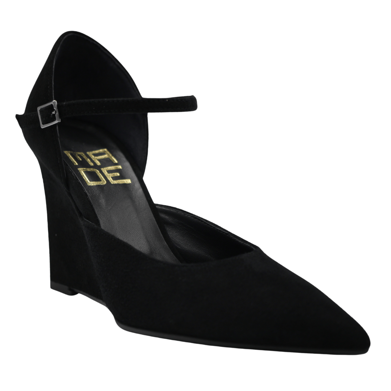 black suede