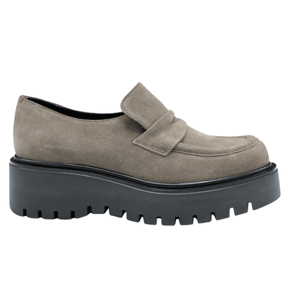 taupe suede