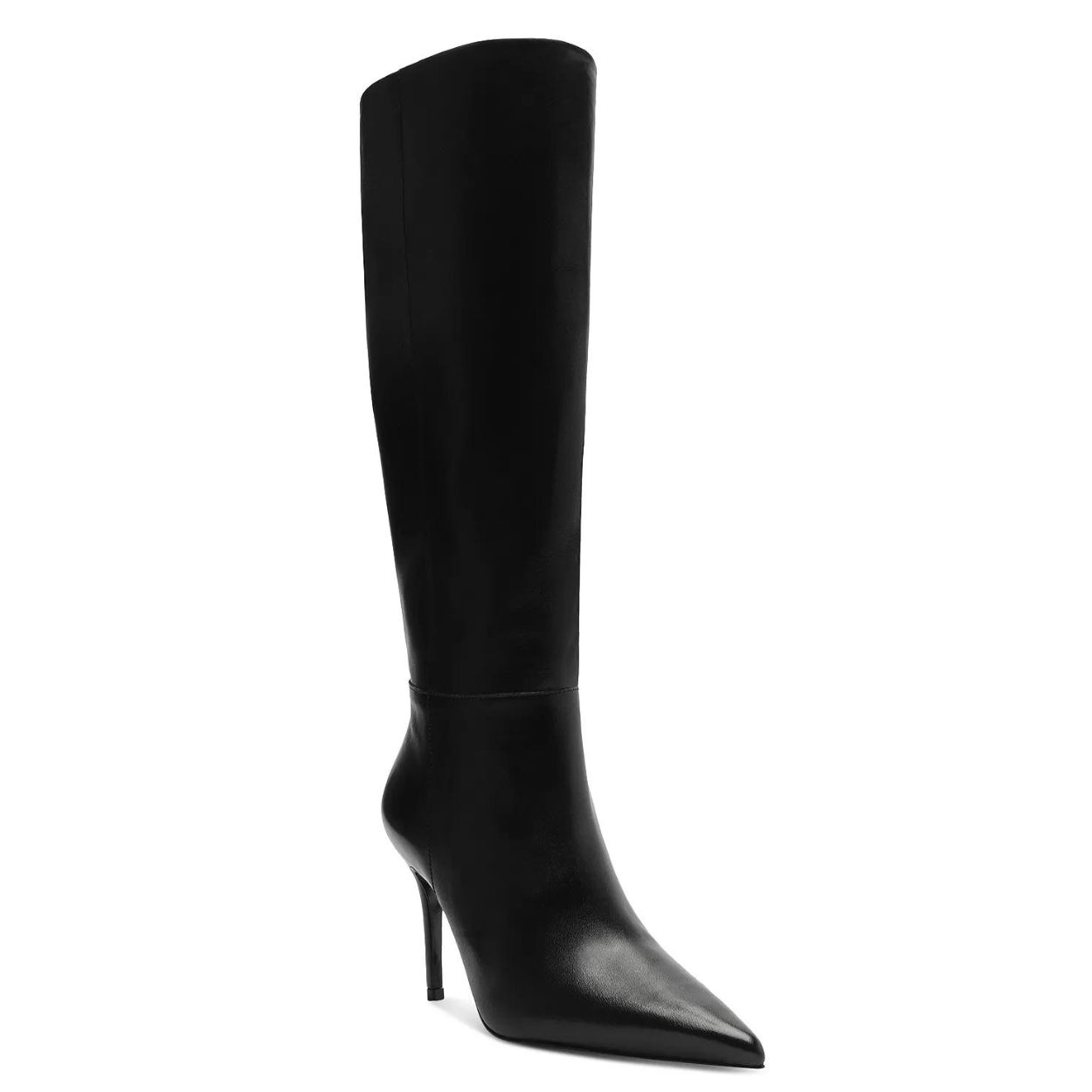 black leather
