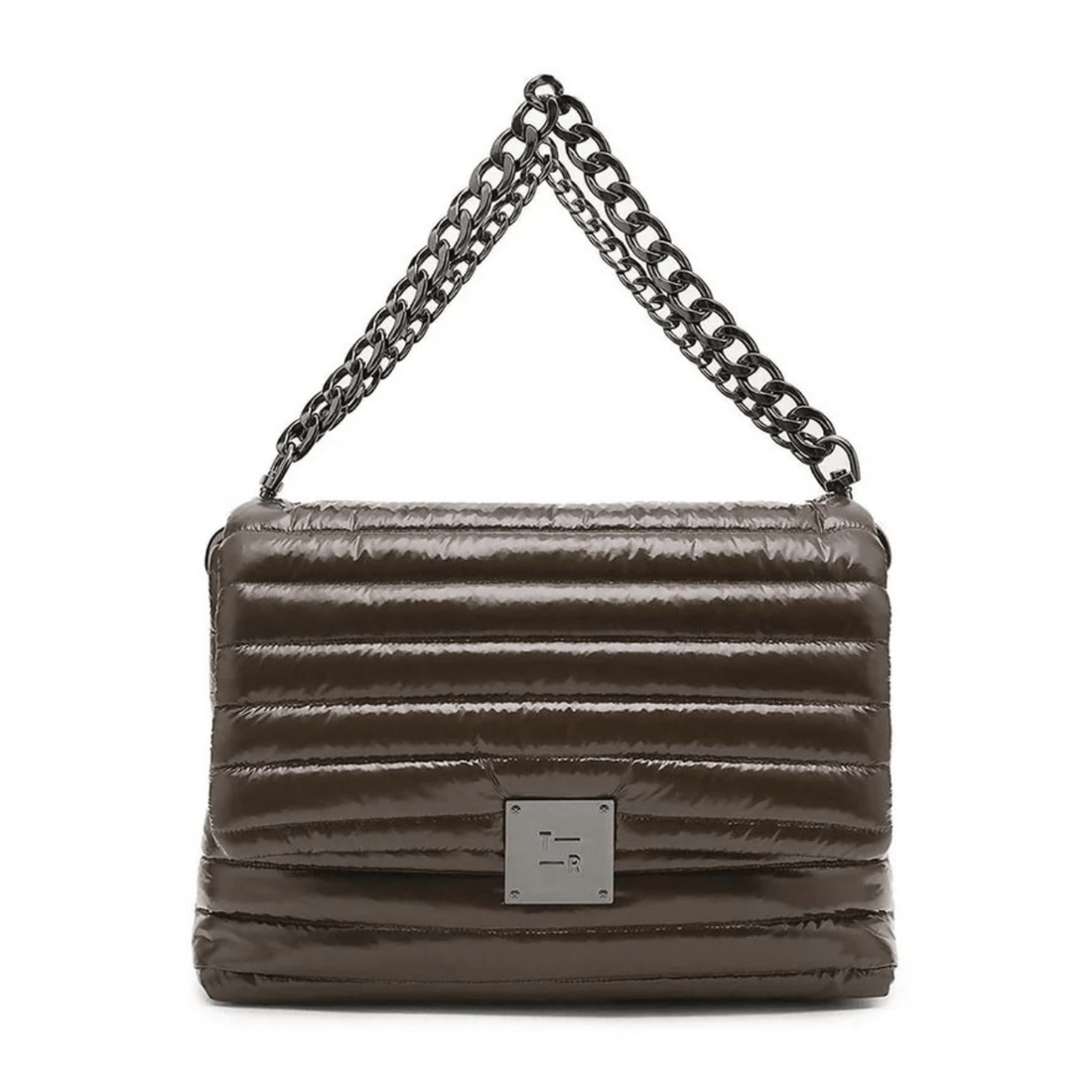 Think Royln Lady Bag, glossy chocolate – alternate view