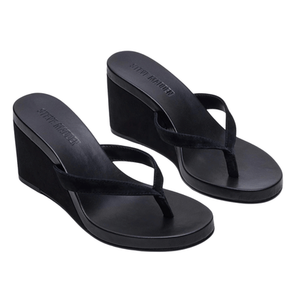 black suede