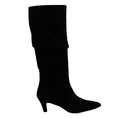 black suede