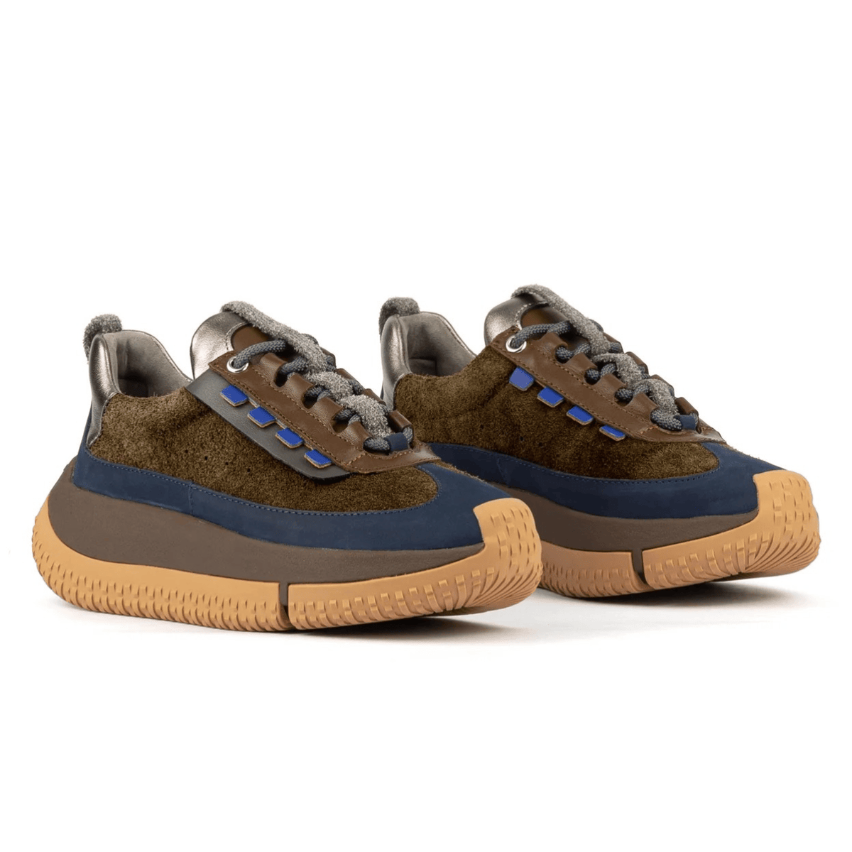 4CCCCEES Kapok Pinto Sneaker, choco – view 2