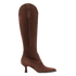 dark brown suede