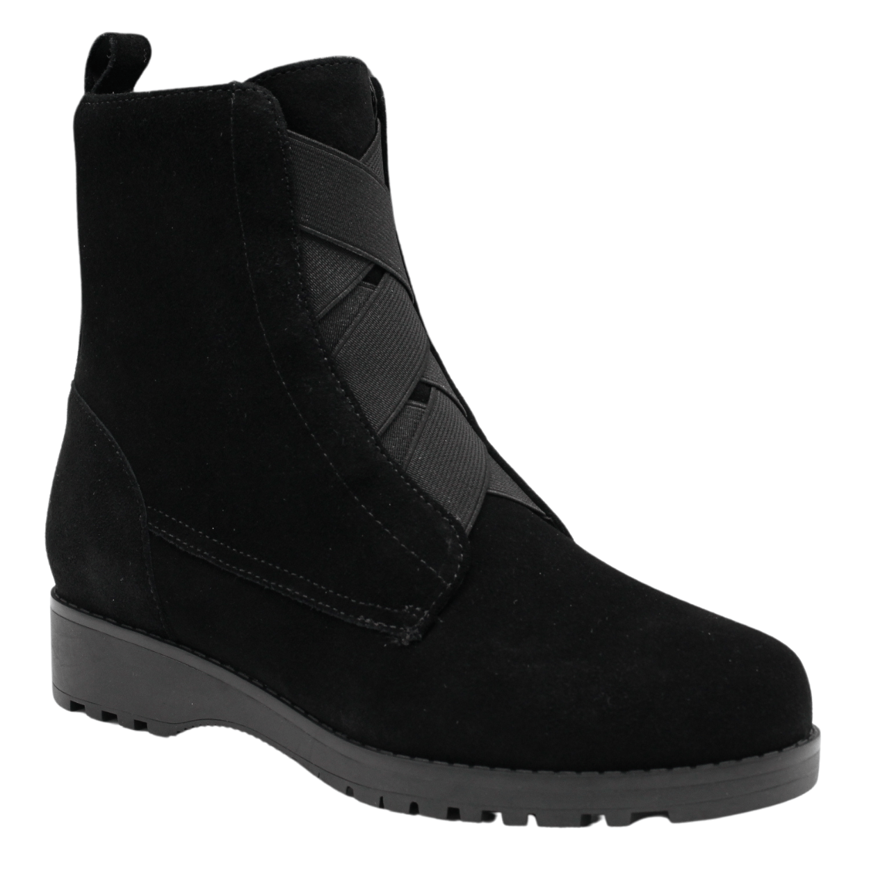 black suede