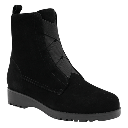 black suede