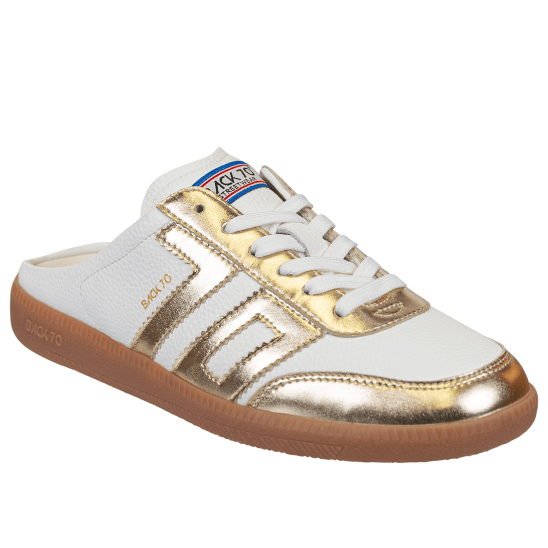 Back 70 Easter Sneaker, Metallic Gold – alternate view