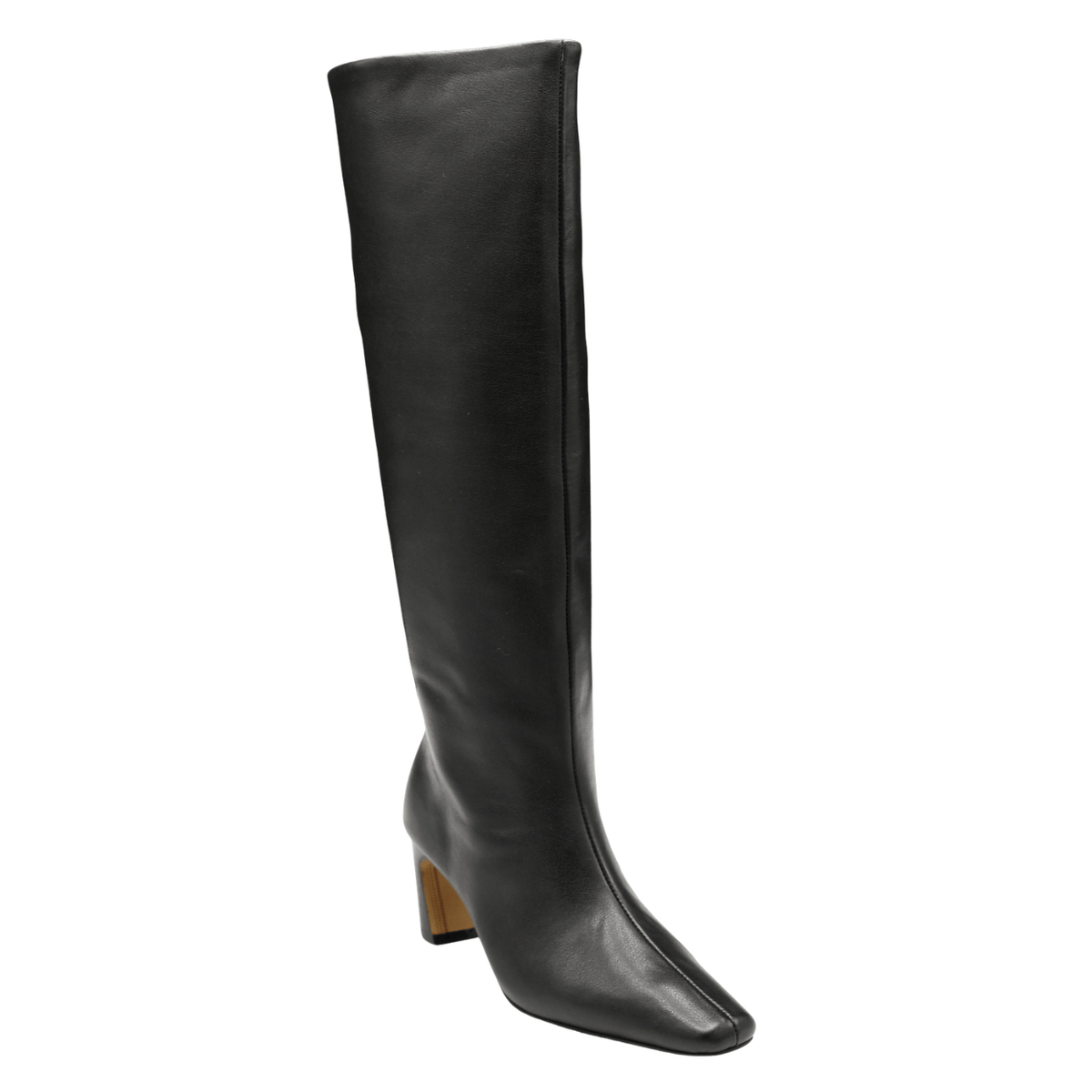 Inuovo Judy Heeled Boot, black calf – view 2