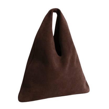 brown suede