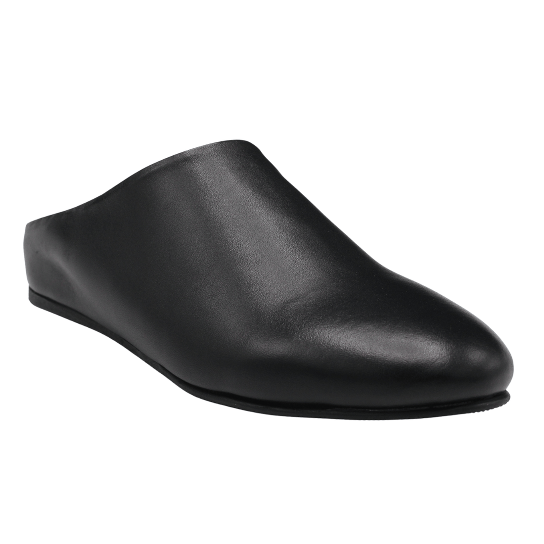Pixy Patti Mule, Black Nappa – alternate view
