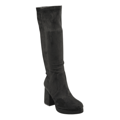 black suede