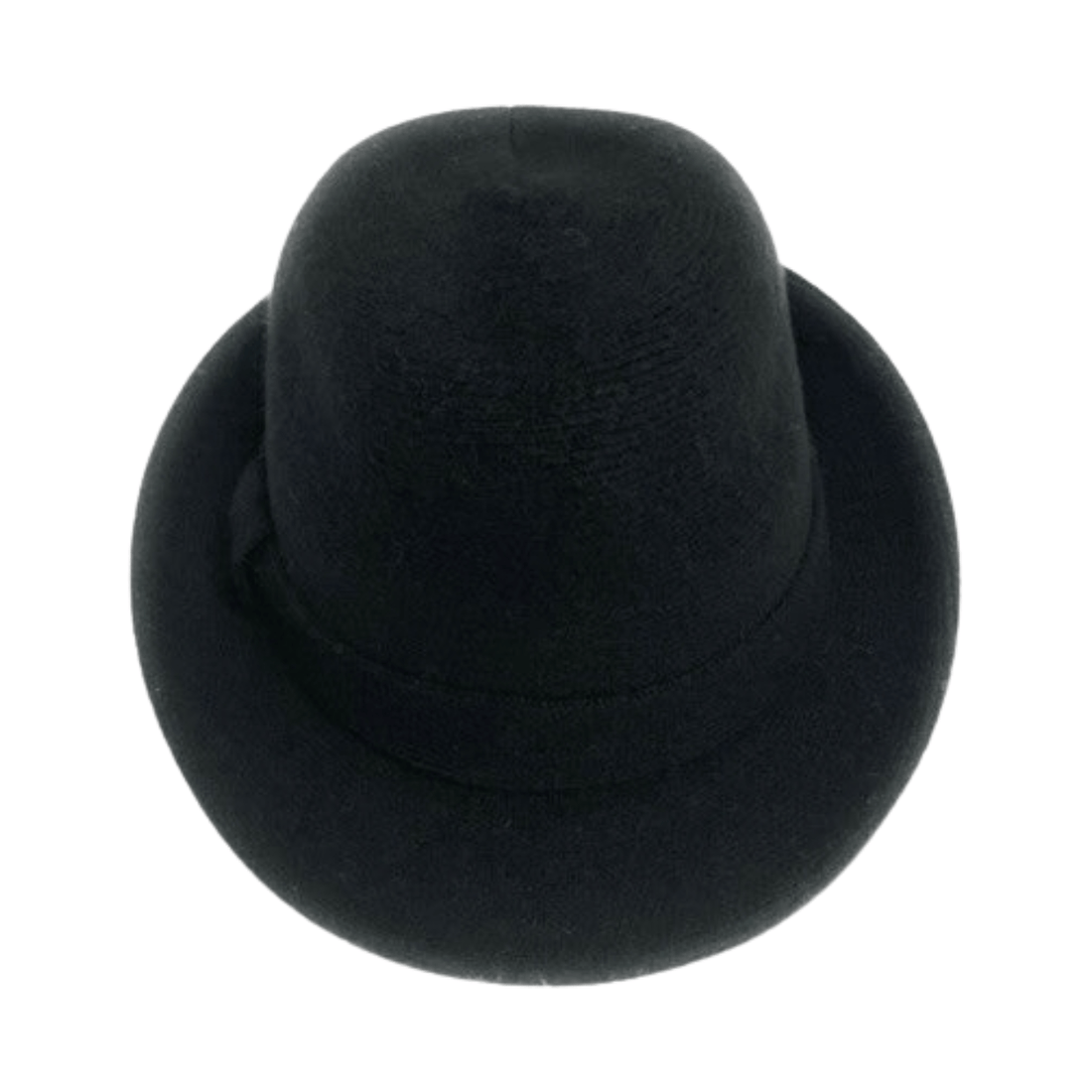 Shihreen Wool Small Fedora, Black