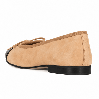 beige suede