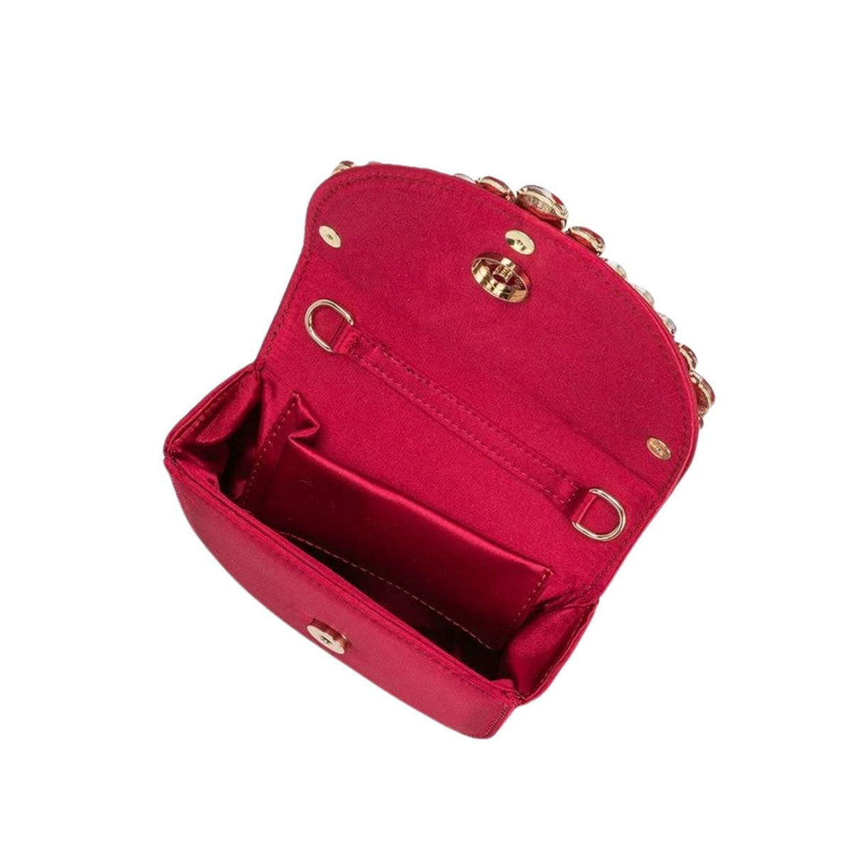 Melie Bianco Trudie Satin Crossbody – view 3